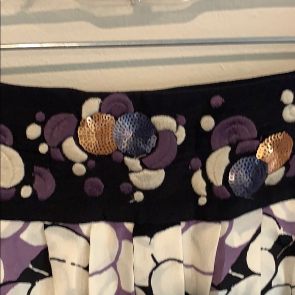 Anthropologie print skirt sz 12 - Picture 2 of 4